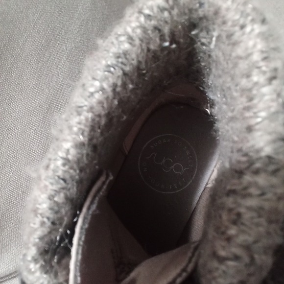 Sugar Women's Taupe Lace-Up Winter Boots - Picture 3 of 5